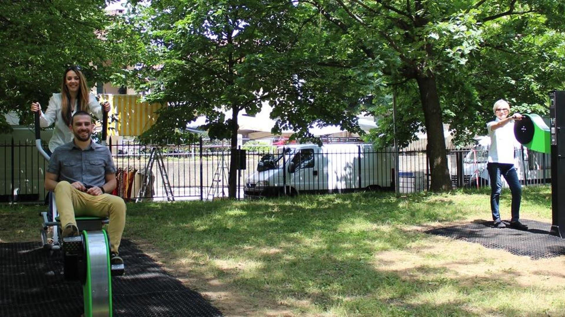 Rivarolo. Al parco del castello Malgrà è pronta la palestra all’aperto