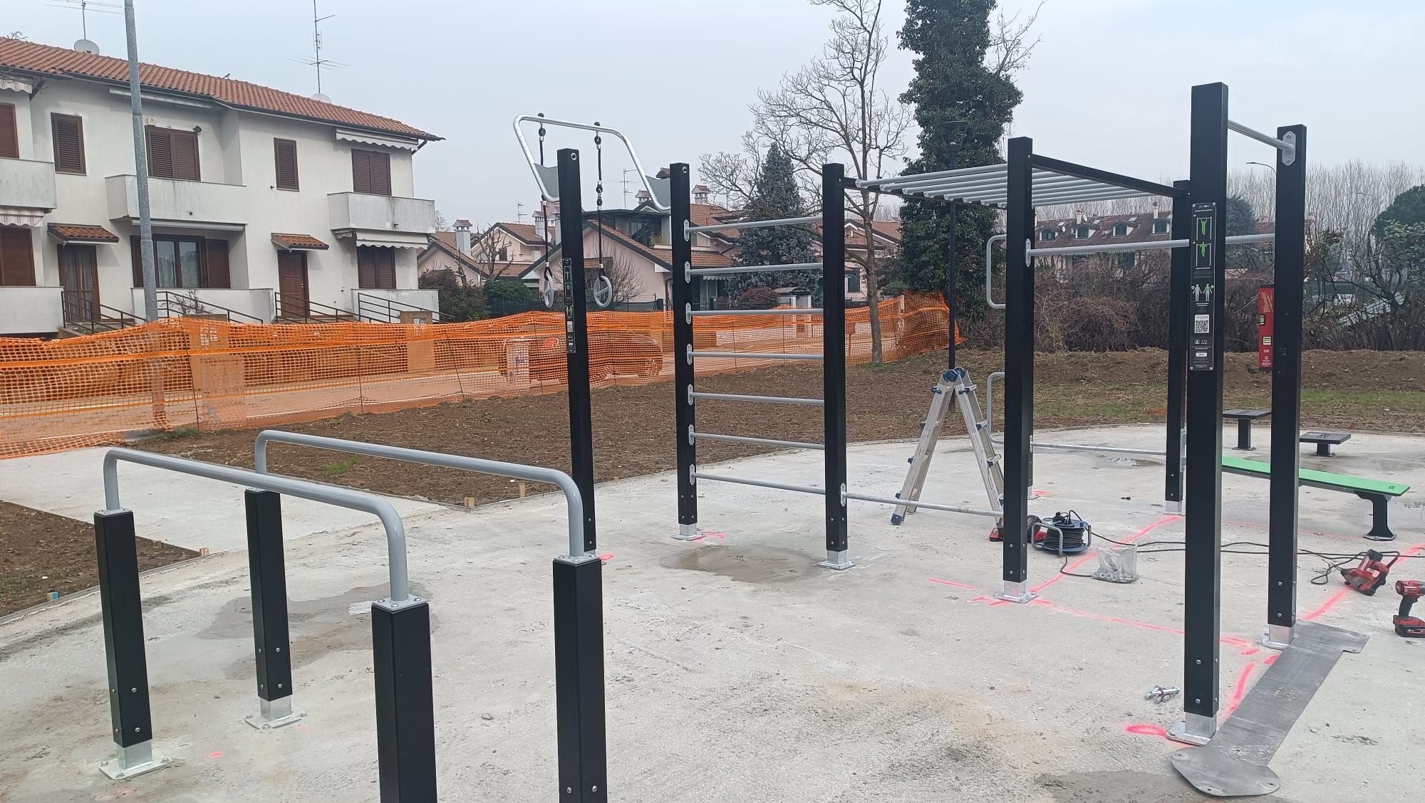 A Cassinetta quasi pronto il parco Calistenico - Prima Milano Ovest
