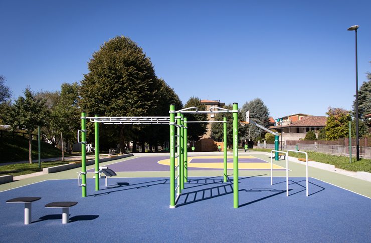 Riqualificazione spazi outdoor a Osnago (Lecco)